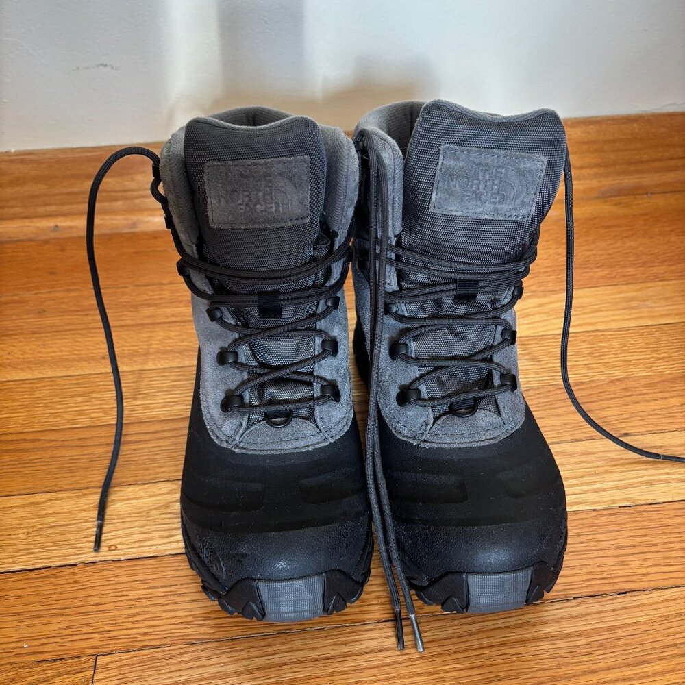 The North Face Black/Gray Waterproof Men's Boots Size 8.5